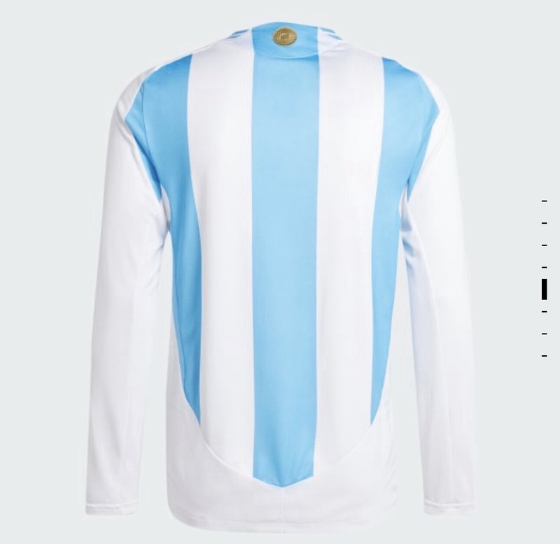 adidas Argentina 24 Long Sleeve Home Authentic Jersey Size M-XXL NWT IP8383 $160 gallery