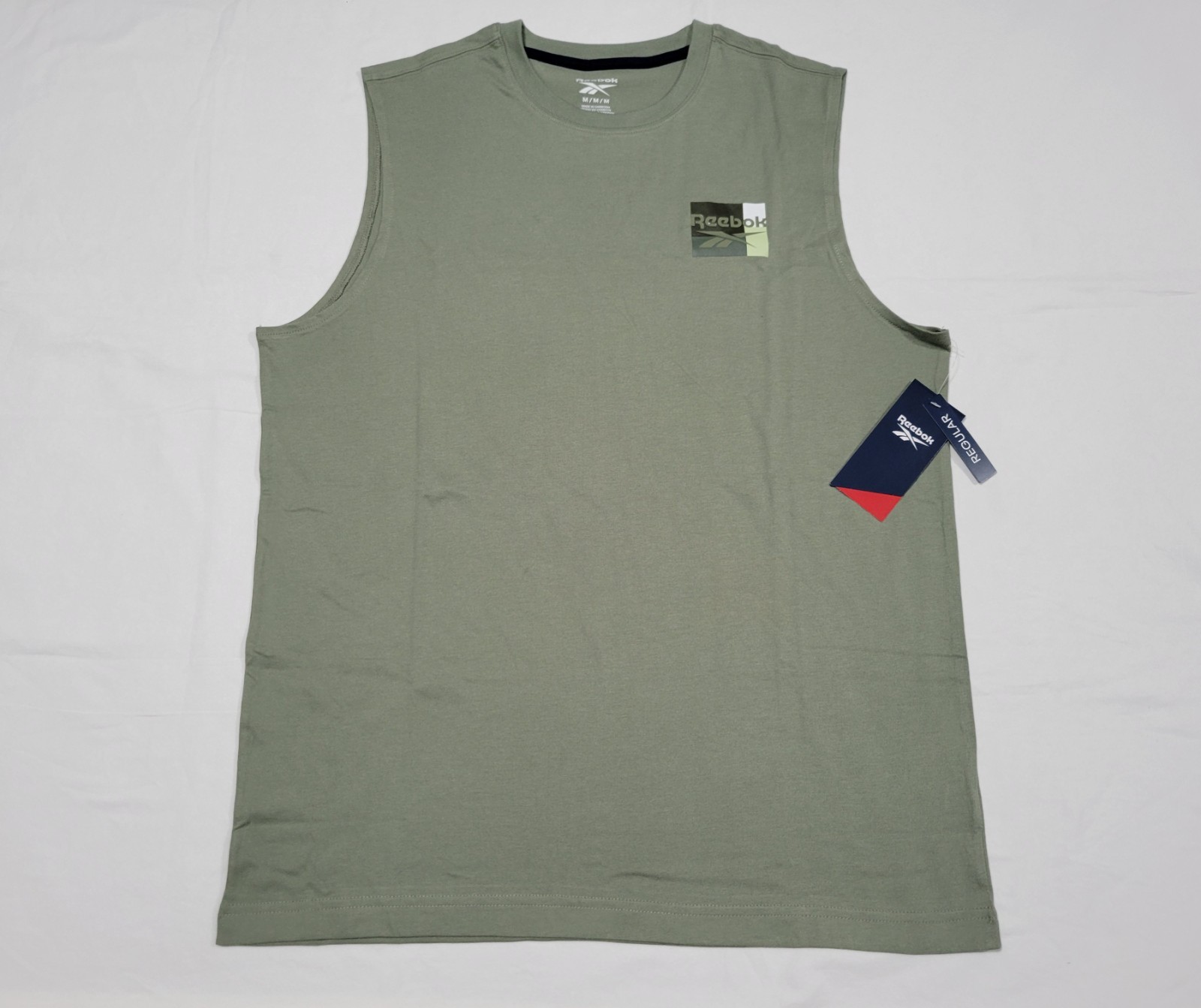 Reebok Mens Training Boogie Multi Sports tank top shirt Sea Spray gallery