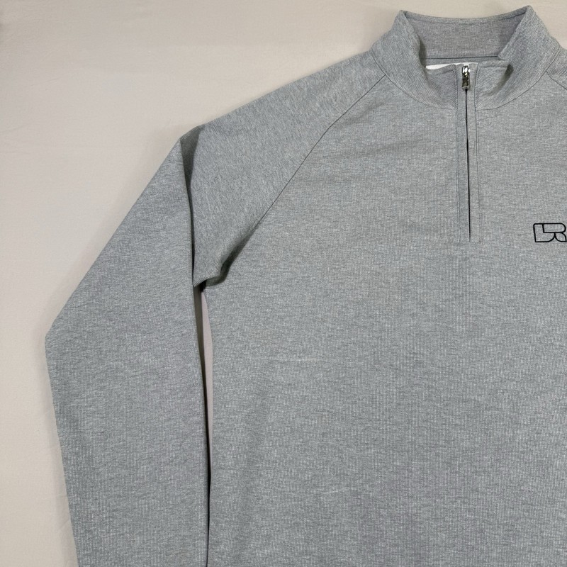 Holderness & Bourne Quarter Zip Pullover Men’s Size Small Grey The Robbins Golf gallery