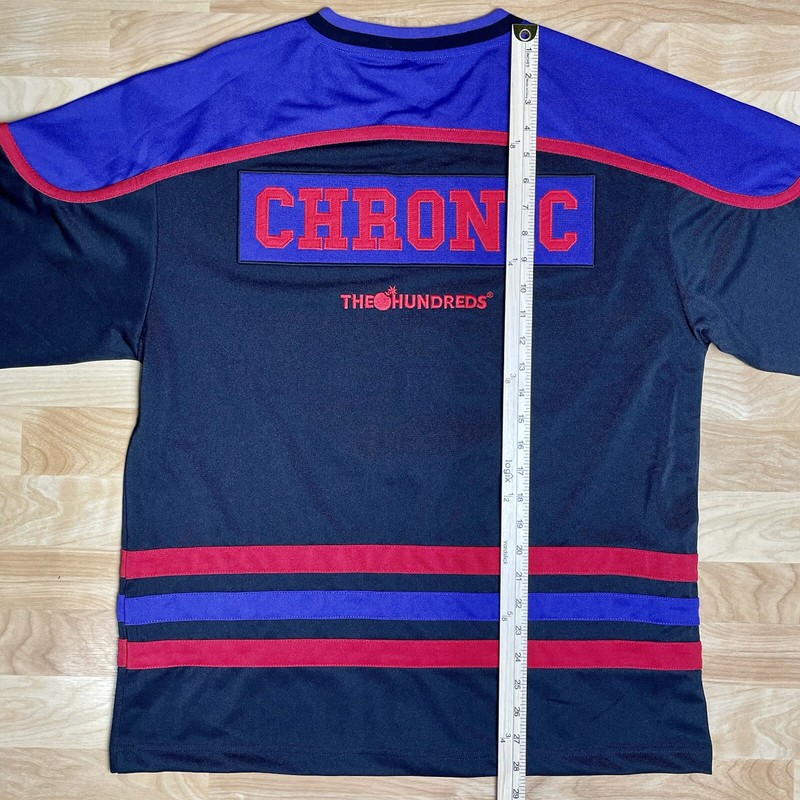 The Hundreds X Kevin Smith Collaboration Hockey Jersey Chronic 420 Weed Medium gallery