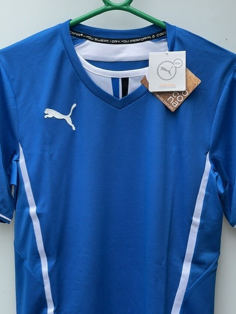 Men's Puma King Training Polyester Football/Gym Blue T-Shirt P7 RRP £29.99 gallery