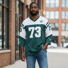 VTG Pepe Jeans London 30 Years Anniversary Football Jersey Top 3XL Green White