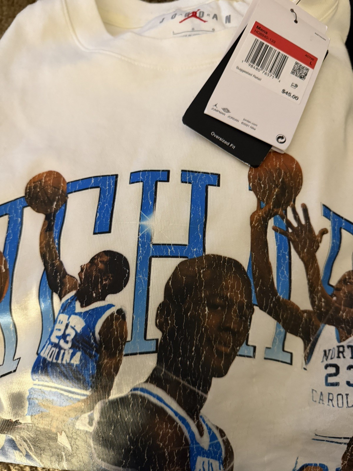 NWT Jordan Flight Essentials Graphic Men’s T-Shirt Sz L $45 gallery
