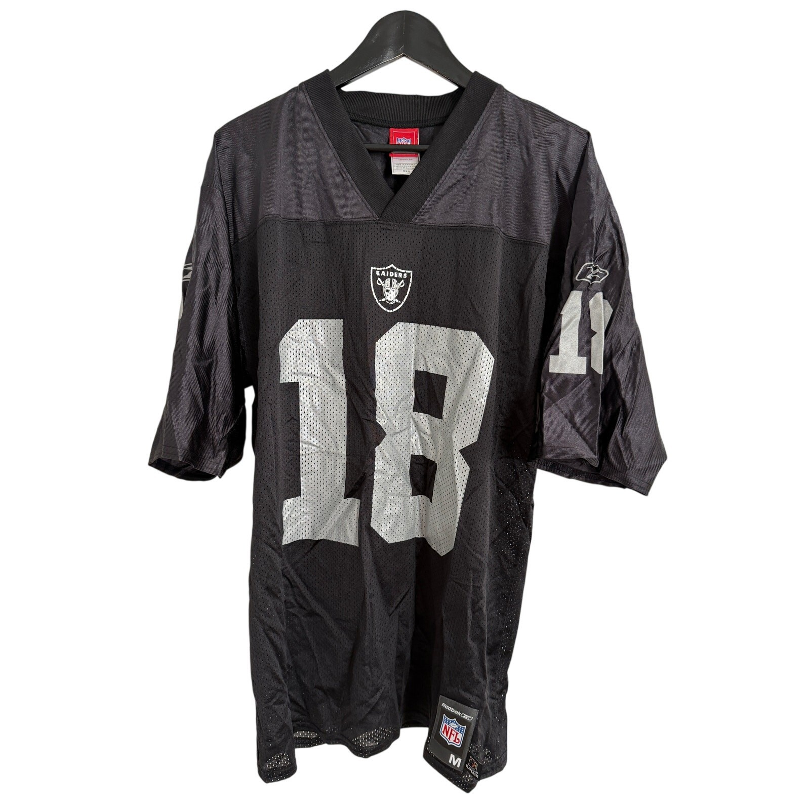 Retro Randy Moss Oakland Raiders NFL Football Jersey Size Medium gallery