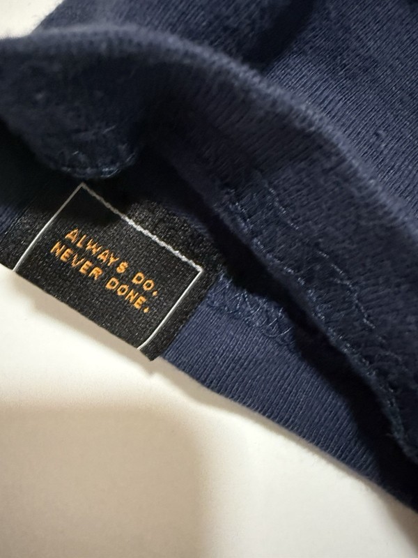 Timberland PRO® Core Logo Navy Blue Shirt Mens Size Medium Distressed Workwear gallery
