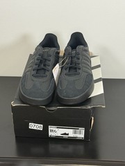 adidas Barreda Triple Black Leather Sneakers