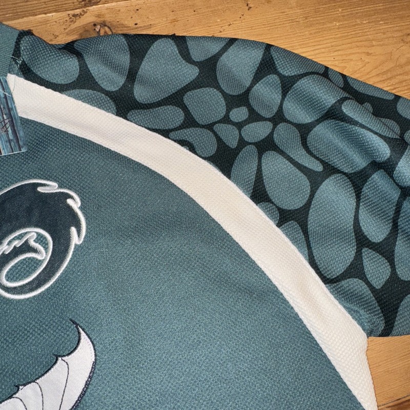 How To Train Your Dragon Toothless Hockey Jersey Shirt MEN’s LARGE BoxLunch NWT gallery