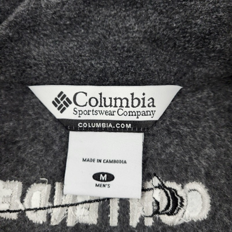 Columbia 1/4 Zip Pullover Mens Medium Fleece Performance Contender Embroidery gallery