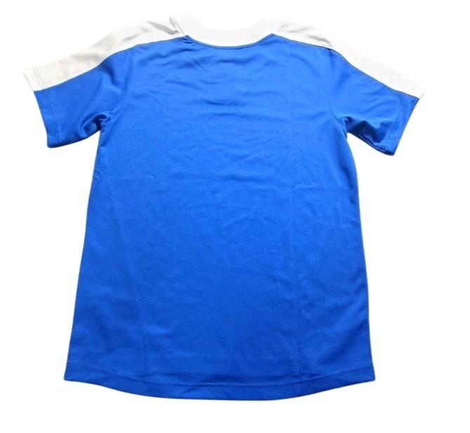 Nike Team Baseball Practice Blue One Button Henley Men's Size Medium gallery