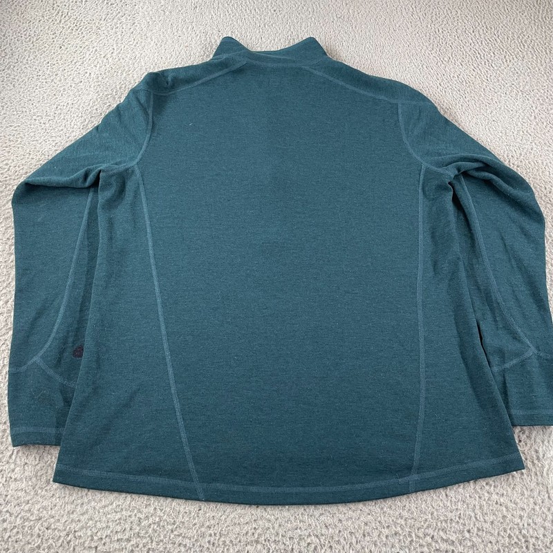 Stio Sweater Mens XL Blue 1/4 Zip Pullover Outdoor Hiking Lightweight Basis gallery