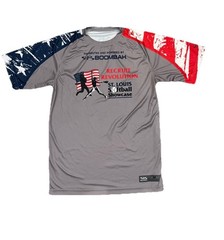 Boombah Recruit Revolution St. Louis Softball Showcase Shirt M Gray USA