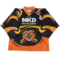 Black, Orange & Yellow Eissportverein Bayreuth e.v. Eishockey Jersey XXXL