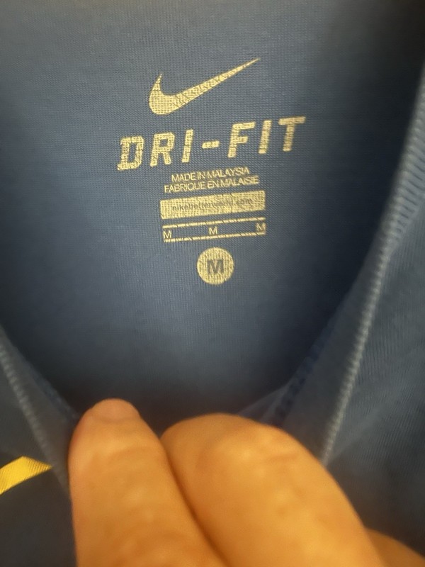 Nike Men’s Medium Soccer Practice Shirt Blue Awesome gallery
