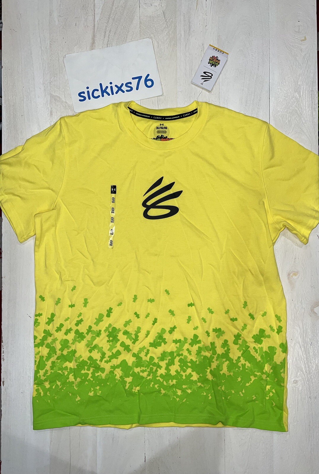 Under Armour Steph Curry x Sour Patch Kids Heavyweight Tee 'Sweet Then Sour' gallery