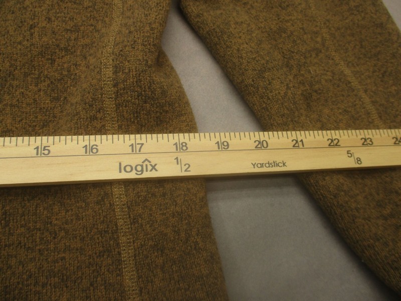 The North Face Size M Men Brown Sherpa 1/2 Zip Long Sleeve Outdoor Pull Over 494 gallery