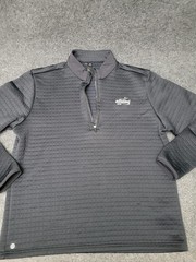 Adidas Richmond Elks Pullover Mens Large Quarter Zip Golf Sweater Patch