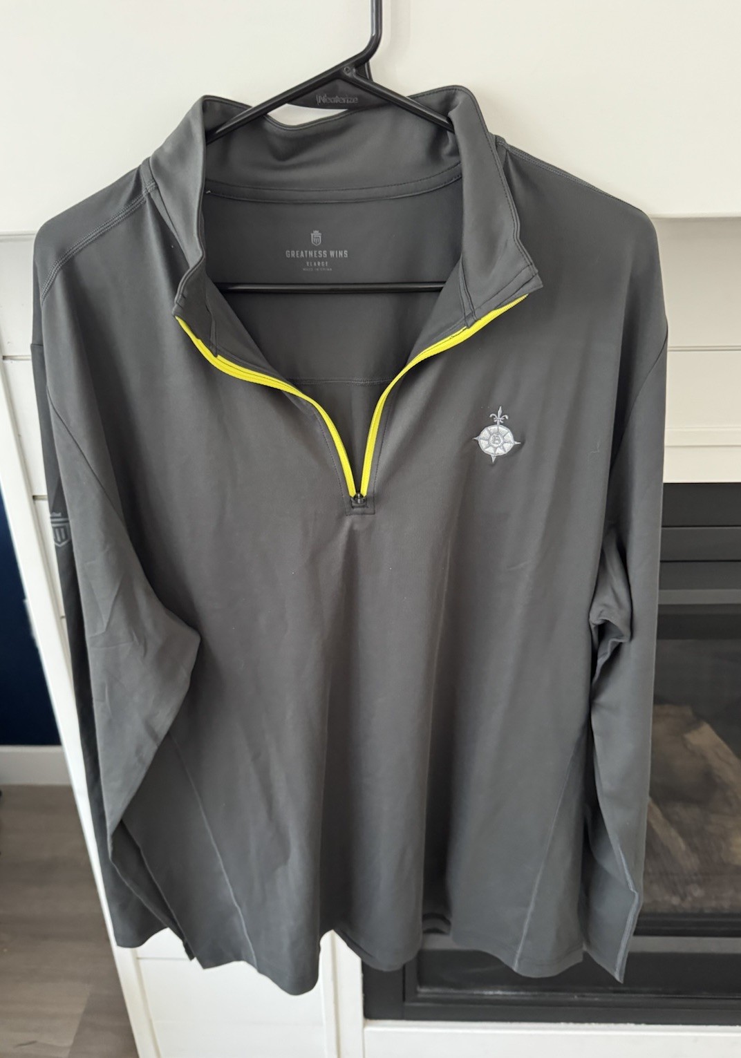 Greatness Wins Core Tech Quarter Zip XL NWT Bayonne Golf Club gallery