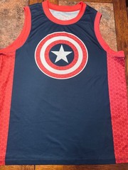 Captain America #41 Basketball XL Jersey 24″x 30″