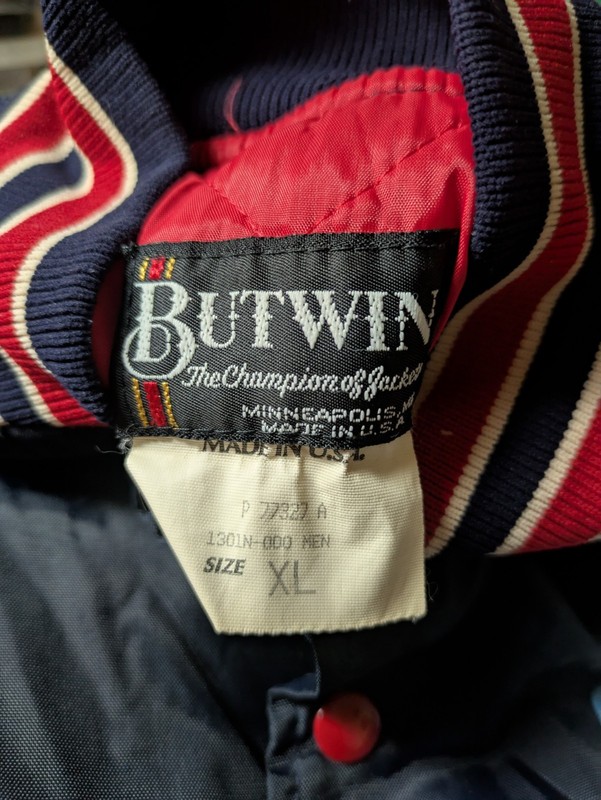 VTG FROSTBITE Brands Button Up Jacket XL Butwin Toledo OH Frozen Food Ice Cream gallery