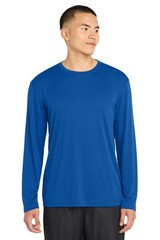Sport-Tek Men’s L/S Performance Moisture Wicking T-Shirt M-ST350LS True Royal M