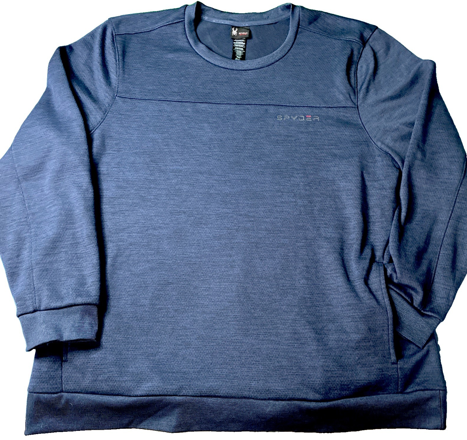 Spider active mens Navy long sleeve shirt-XXL gallery