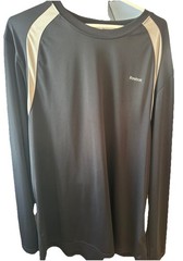 Men’s Reebok Hydro-Move Sport Activewear Shirt 700315 2XL Black Gray