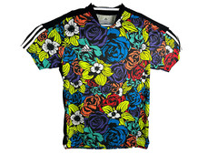 Adidas Originals Tiro Floral Soccer Jersey Multi color Men`s Size Large HC3929