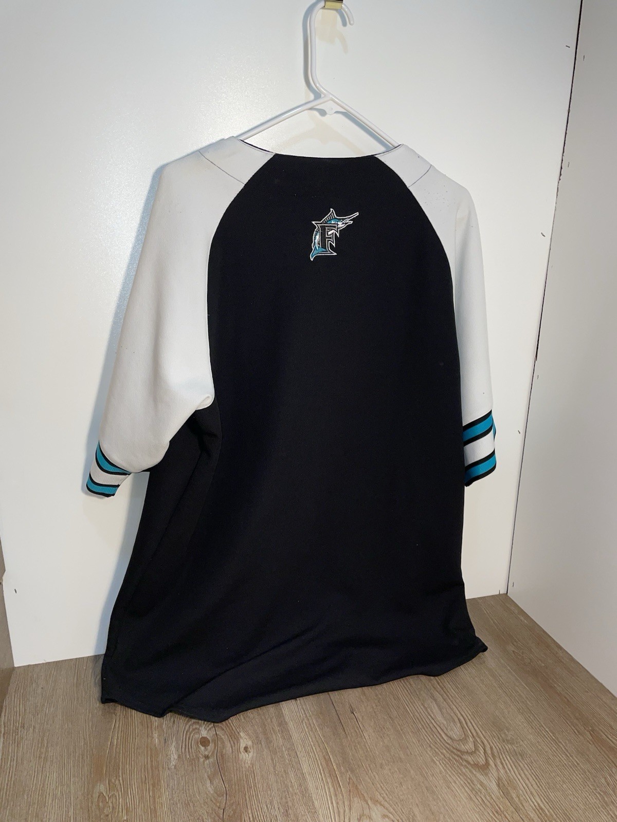 Stitches Florida Marlins Genuine Sewn Baseball Jersey Mens Size Large gallery