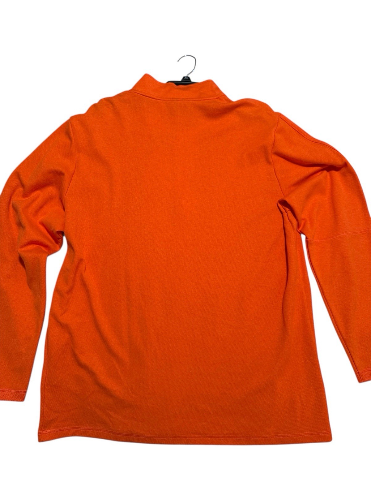 Adidas 3-Stripes 1/4 Zip Pullover Semi Impact Orange Melange, XL gallery