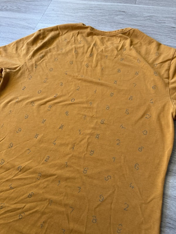 Lululemon 5 Year Basic Tee *Lunar New Year Fools Gold Mens Medium Short Sleeve gallery