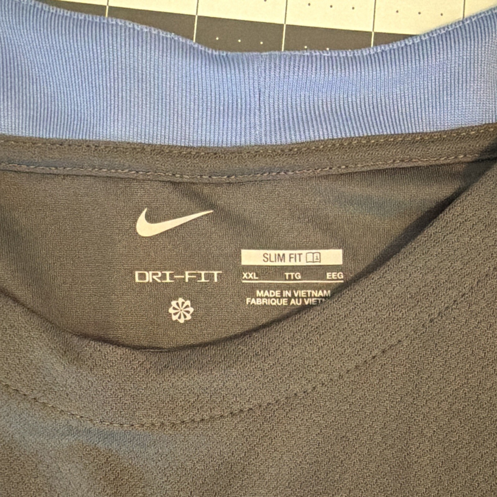 Nike Tottenham Dri-FIT Men's XXL Black/Blue Crew Neck Short Sleeve Slim Fit gallery