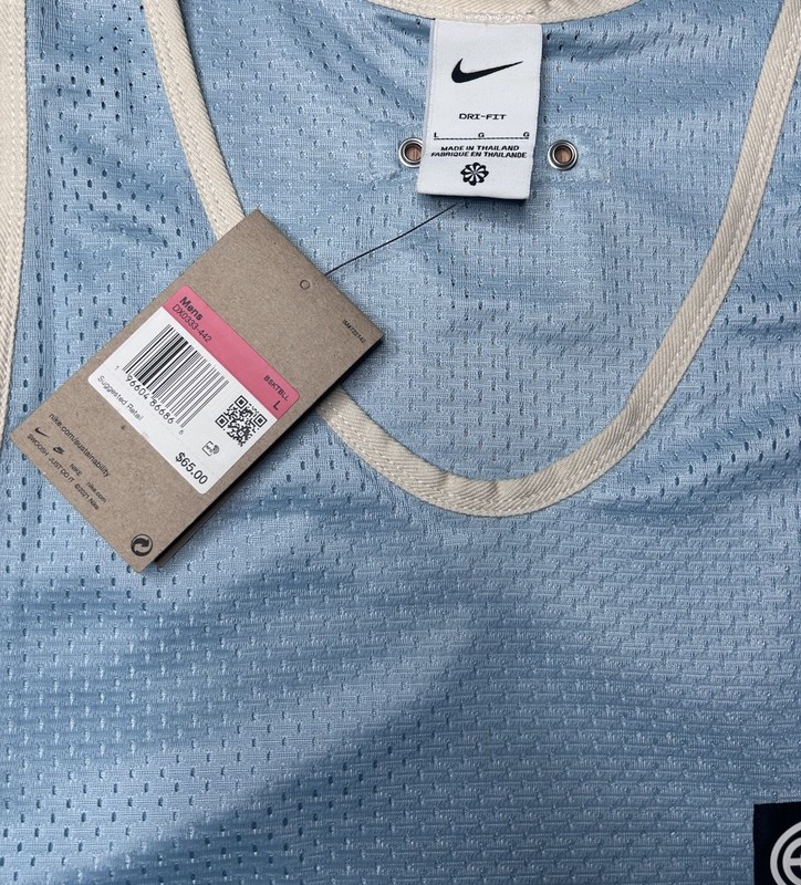 Nike Dri-Fit Kevin Durant Mesh Basketball Jersey DX0333-442 Size Large Blue gallery