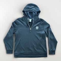 Nike Dri-FIT Whistling Straits Hooded 1/4 Zip Pullover Black Men’s Large