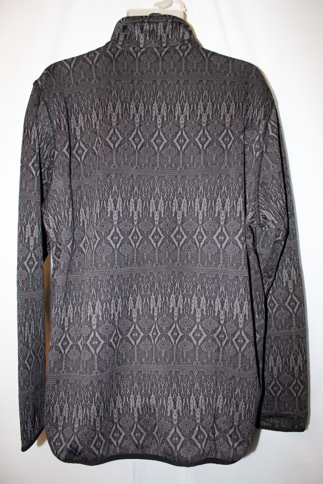 mens avalanche 1/4 snap pullover L nwt $118 snakeskin look gray gallery