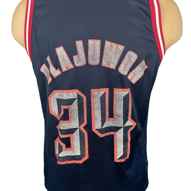 NBA Houston Rockets Hakeem Olajuwon Vintage Champion Tank Top 90s Retro Jersey gallery