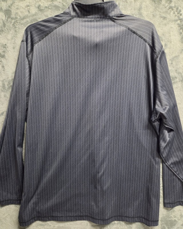 Roundtree & Yorke Performance 2XT Gray 1/4 Zip Long Sleeve Pullover gallery