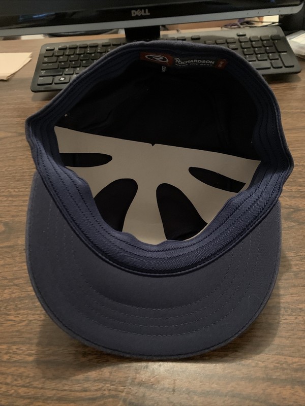 Richardson Flexfit 3X Gear Cap Hat Sz. S/M New Navy/White gallery