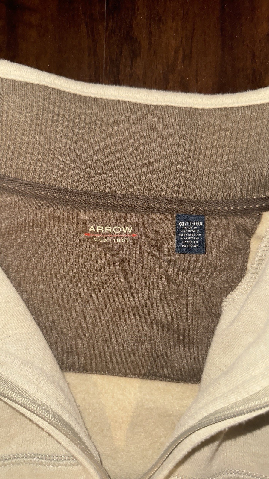 Arrow Men's Athletic Quarter Zip Medium gallery