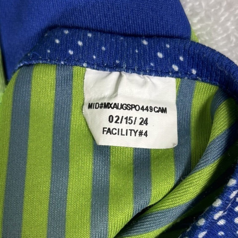 Augusta Sportswear i9 Sports Jersey Mens Medium Blue Green Reversible #28 Bike gallery