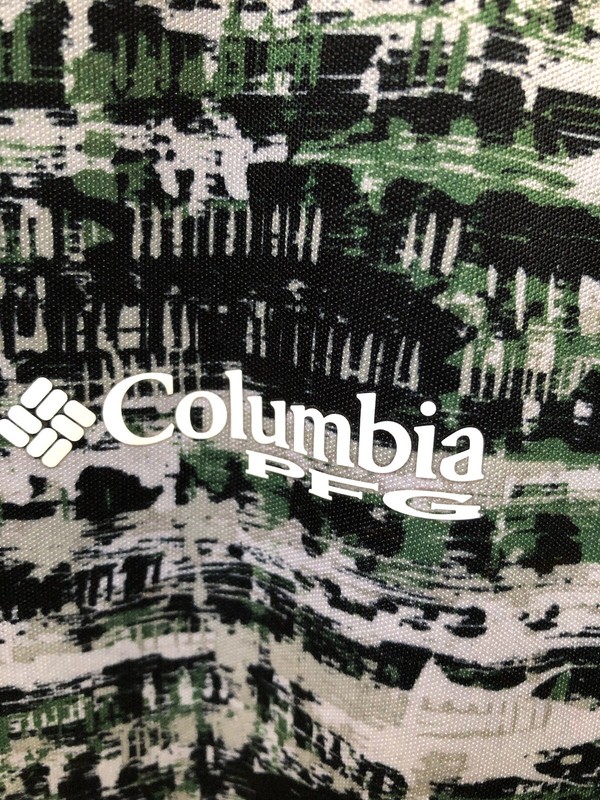COLUMBIA PFG 1/4 Zip Digital Camo L/S Pullover OmniShade Fish Shirt Men's L gallery