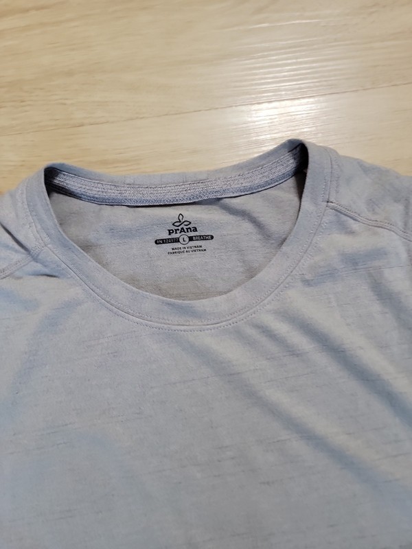 prAna Tank Top Men’s L Gray Organic Cotton Sleeveless Casual Basic Tee gallery