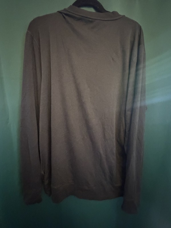 Vuori Shirt Mens Size XXL Black Strato Tech Long Sleeve Tee 2XL gallery