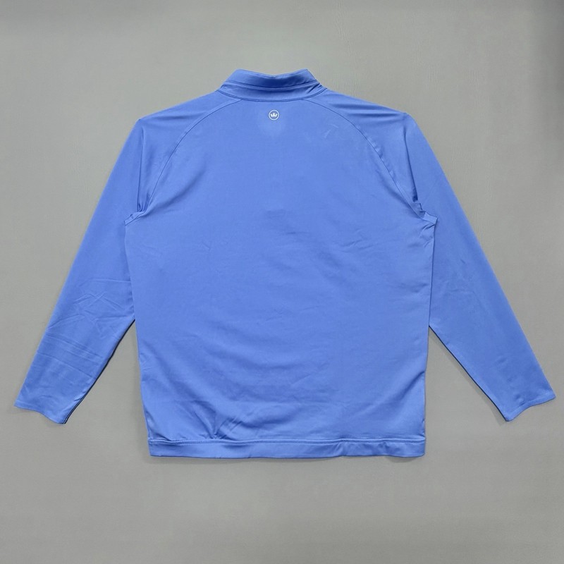 Peter Millar Blue Sea Verge Performance Quarter-Zip Golf Top Men XXL MS25EK42 gallery