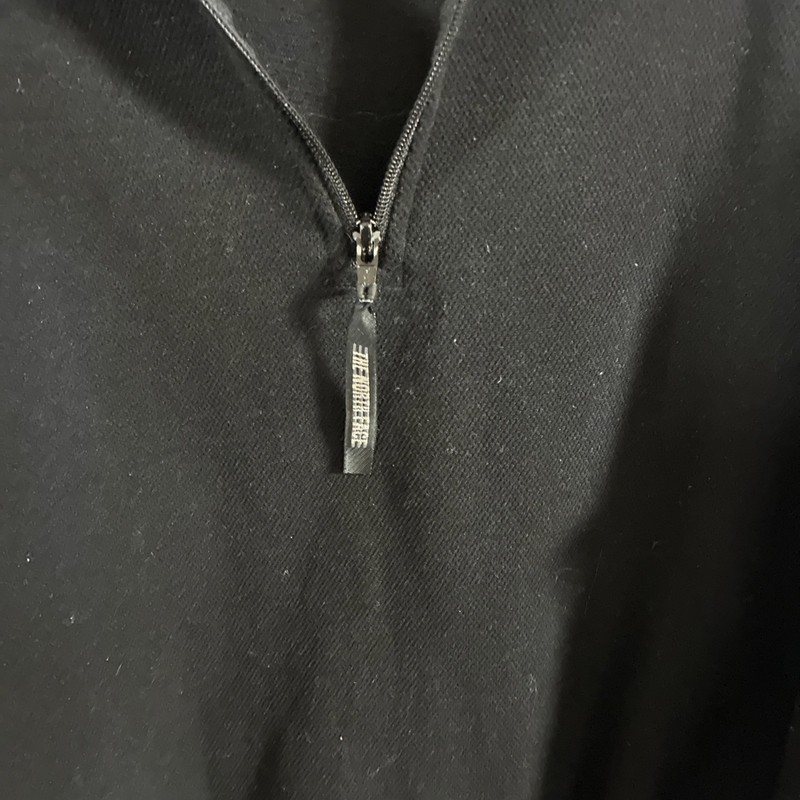 The North Face Pullover Waffle Fleece 1/4 Zip Black Jacket AP9V Men's Large gallery