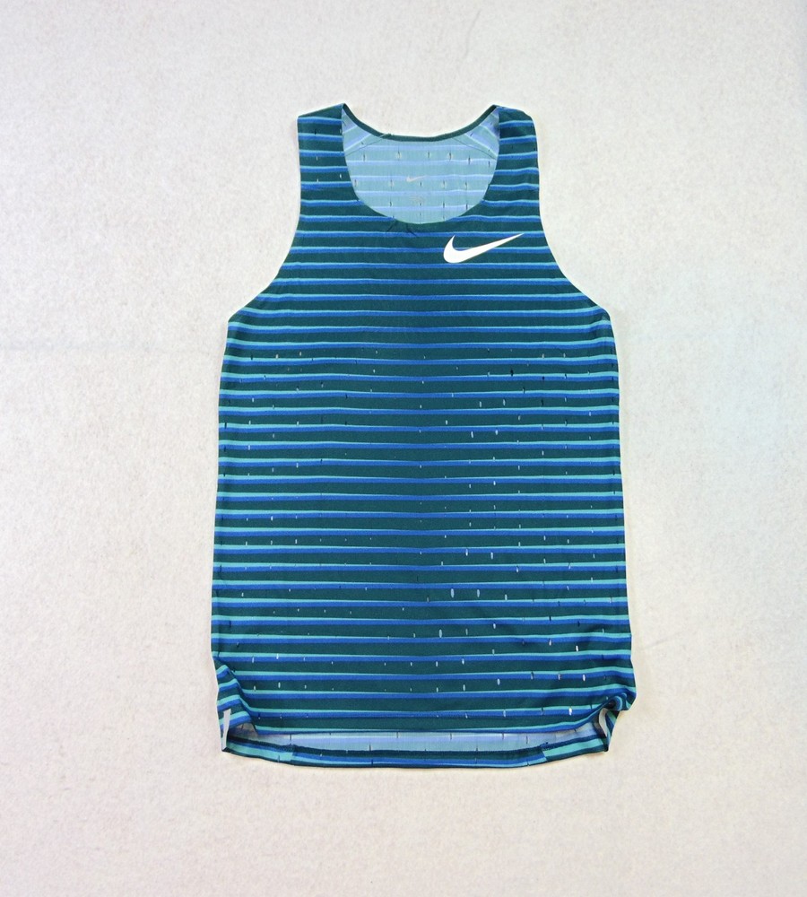 Nike Pro Elite Team 2022 Distance Running Singlet Sz S DJ1189 317 Made In USA