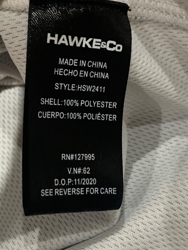HAWKE & CO Mens Large Gray Quarter Zip Performance Pullover Long Sleeve gallery