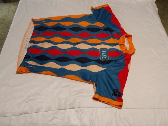T shirt Cycling Jersey By: Primal Butterfield & Robinson Men's Medium Racing gallery