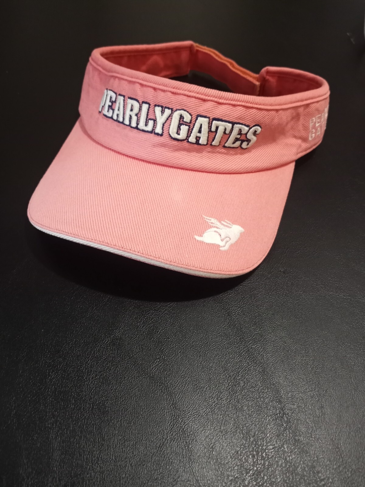 Pearly Gates Golf Sun Visor Pink Embroidered. gallery