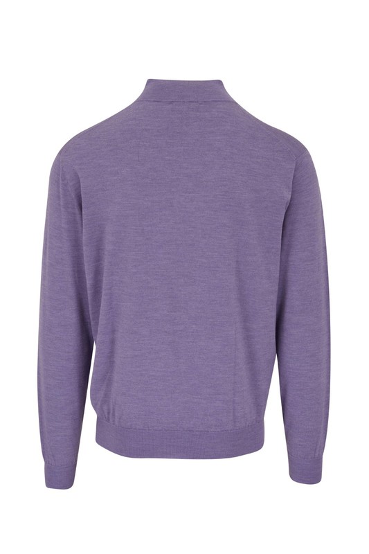 Peter MillarExcursionist Flex Wisteria Quarter Zip PulloverSz L $348 NWT gallery