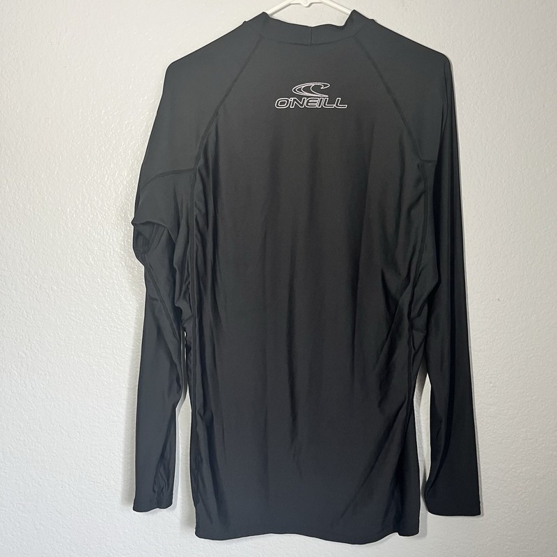 O’Neill Performance Fit Black Athletic Shirt XXL 2X 50+ UV Protection Sports gallery